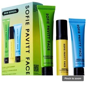 Sophie Pavitt Face Skin School Skincare Set